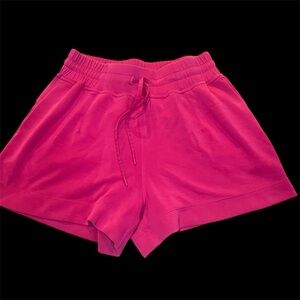 Women’s Hot Pink Drawstring Lounge Shorts size medium